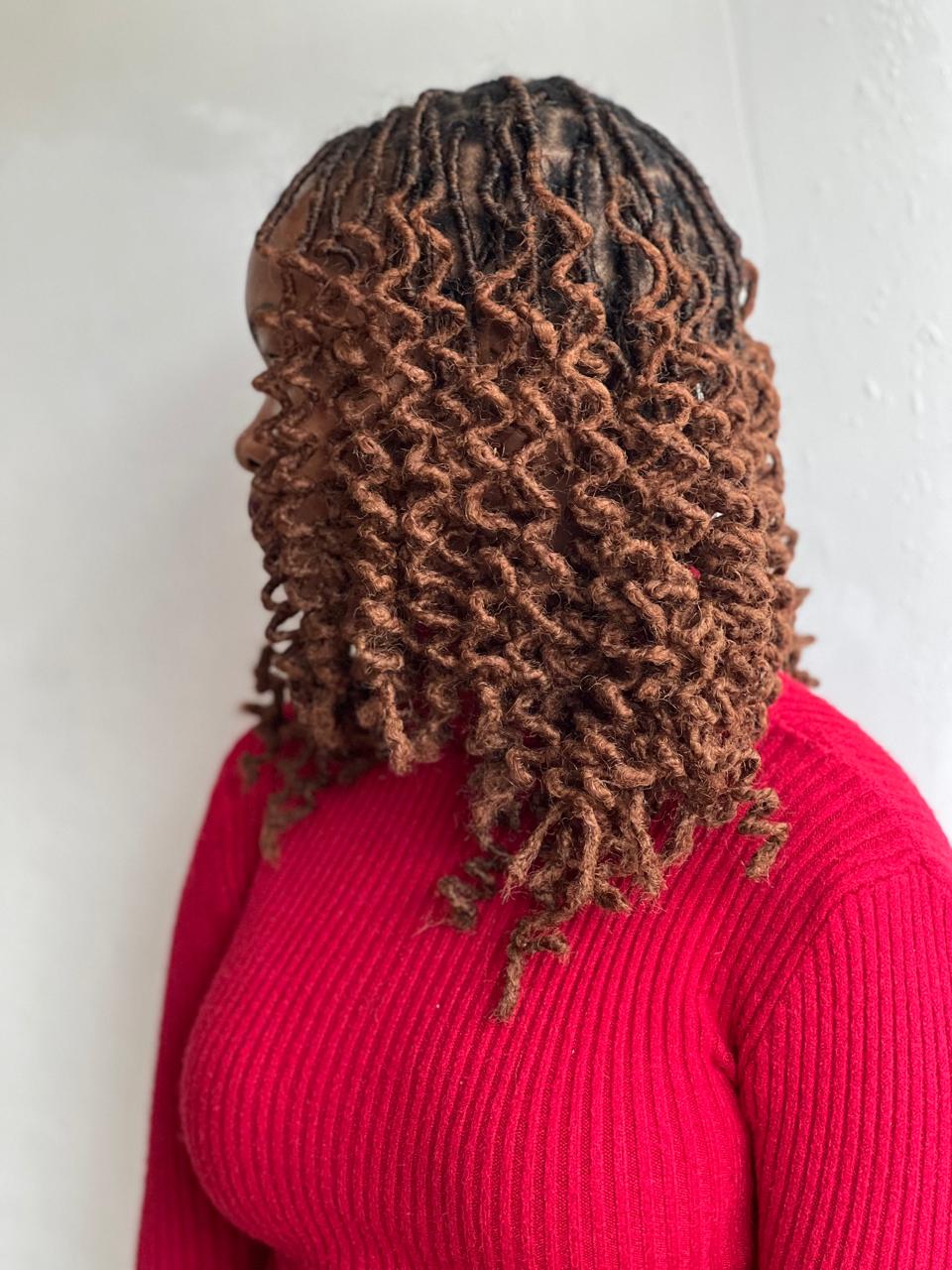 Curly Tips Locs