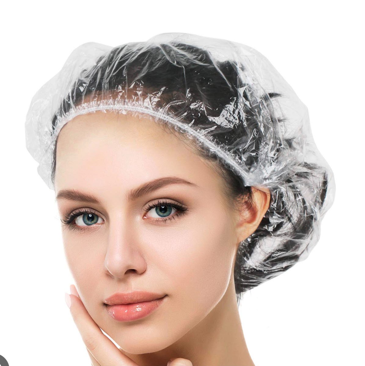 Disposable Clear Shower Cap
