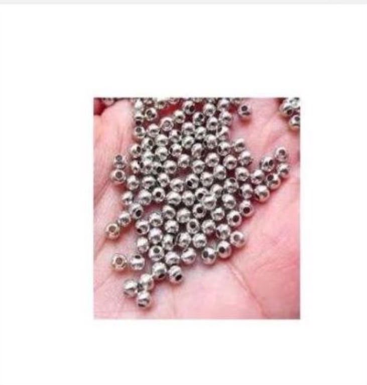 Silver Metal Beads