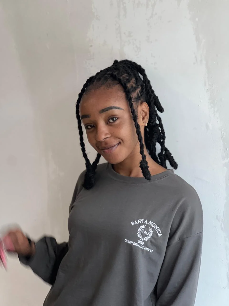 Temporary Sisterlocks style 4 at Locstime254 Nairobi