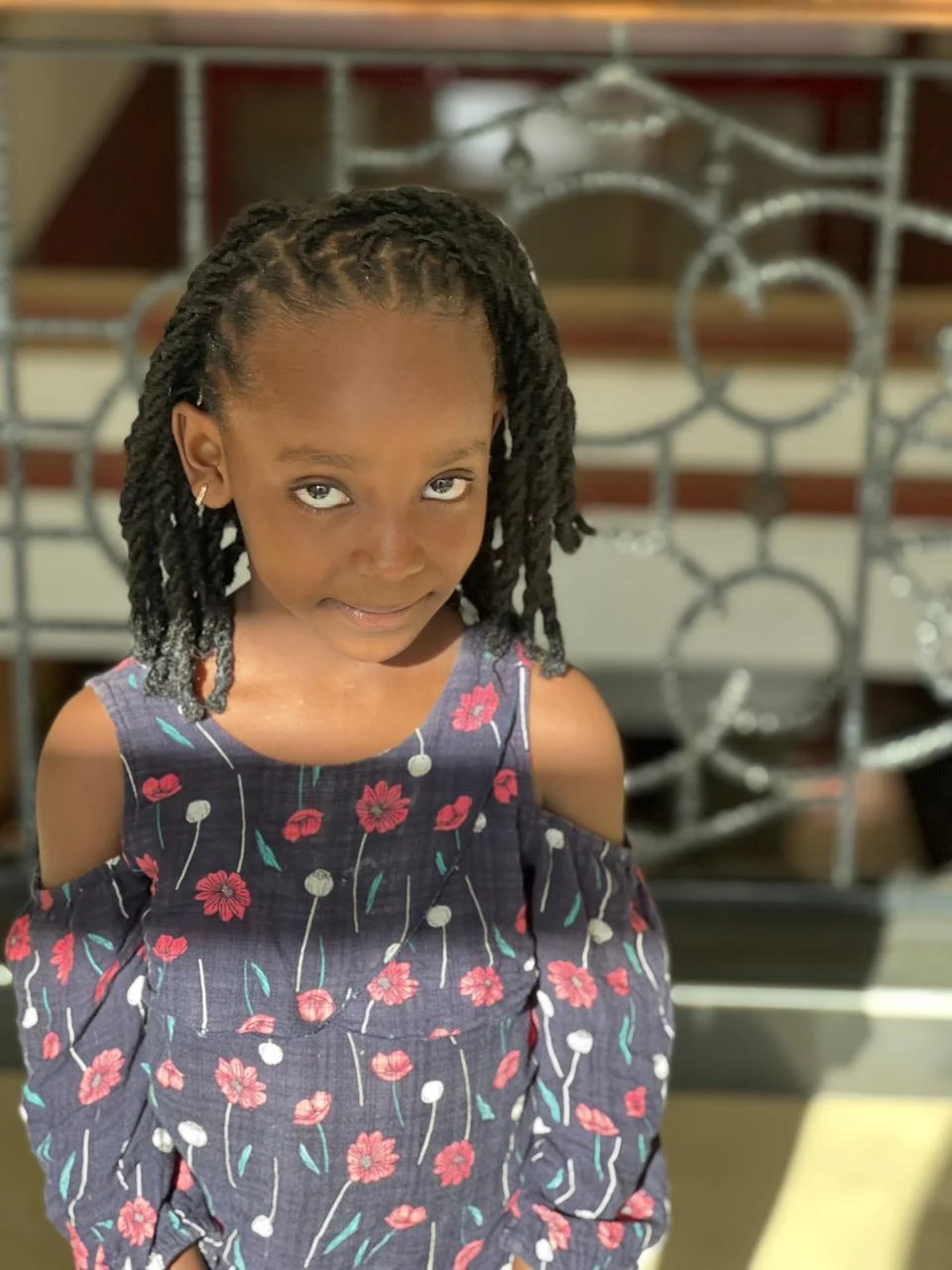 Temporary Sisterlocks style 7 at Locstime254 Nairobi